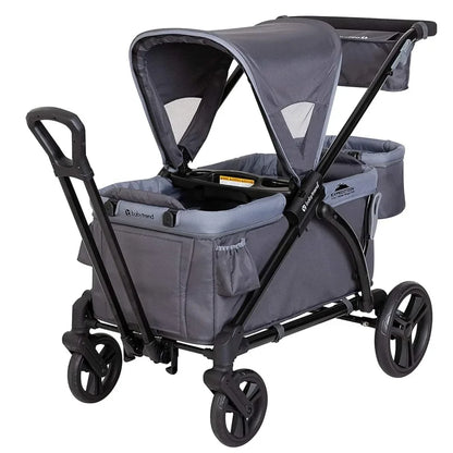 NEW Expedition 2-in-1 Stroller Wagon PLUS, Ultra Grey