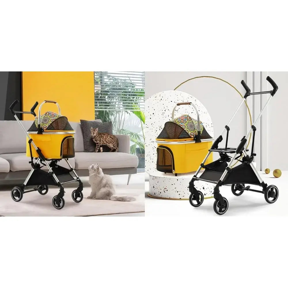 Pet Stroller -Buttercup Foldable 3-in-1 Multifunction