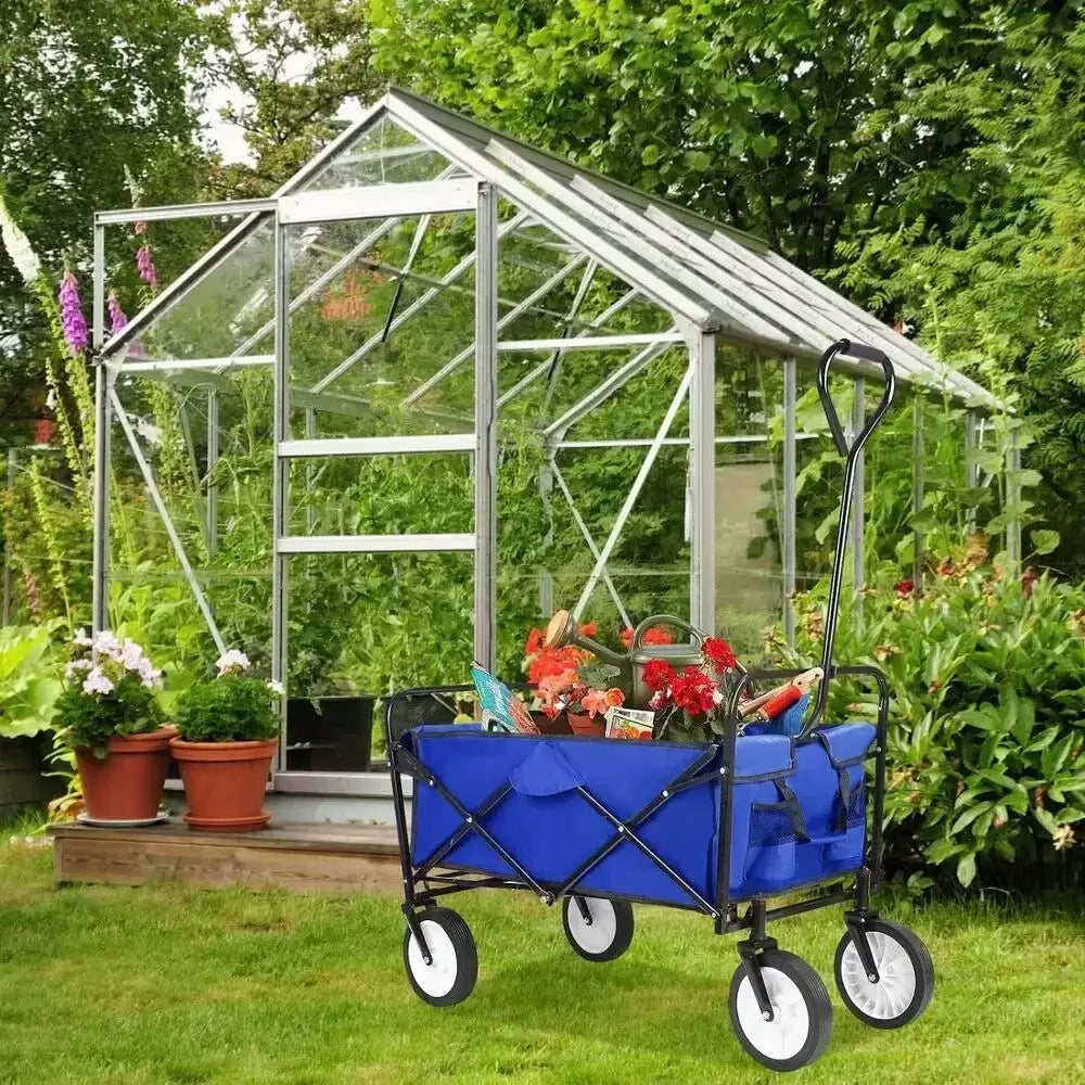 Outdoor Garden Utility Wagon Cart