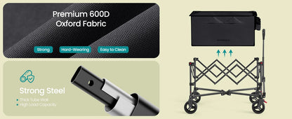 Collasible Wagon with 330LB Capacity