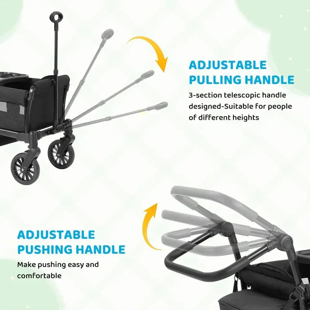 Stroller Wagon For 2 Kids -All-Terrain