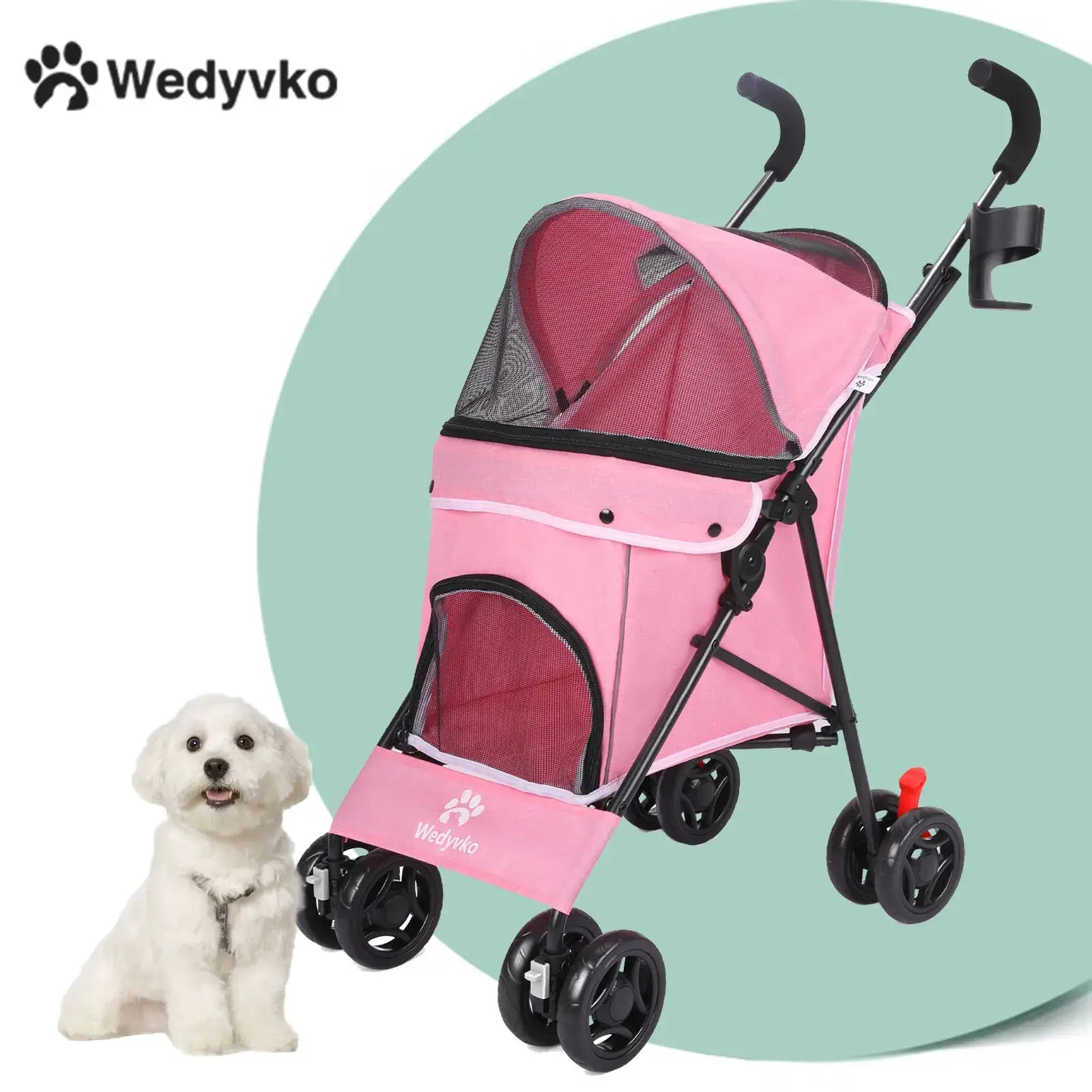 Lightweight Pet Stroller - Foldable