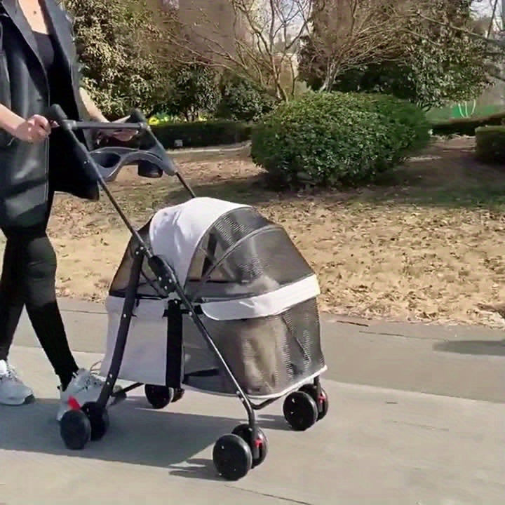 Lightweight Foldable Pet Stroller