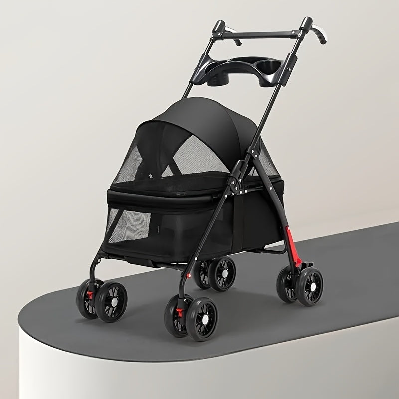 Lightweight Foldable Pet Stroller