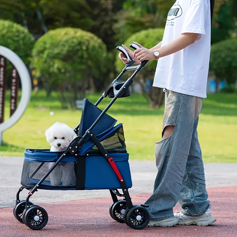 Lightweight Foldable Pet Stroller